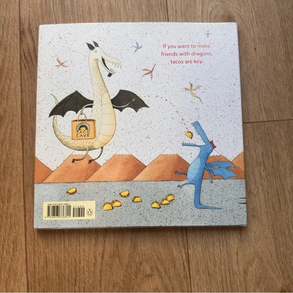 Hardcover Dragons Love Tacos Picture Book By Adam Rubin, Funny Book